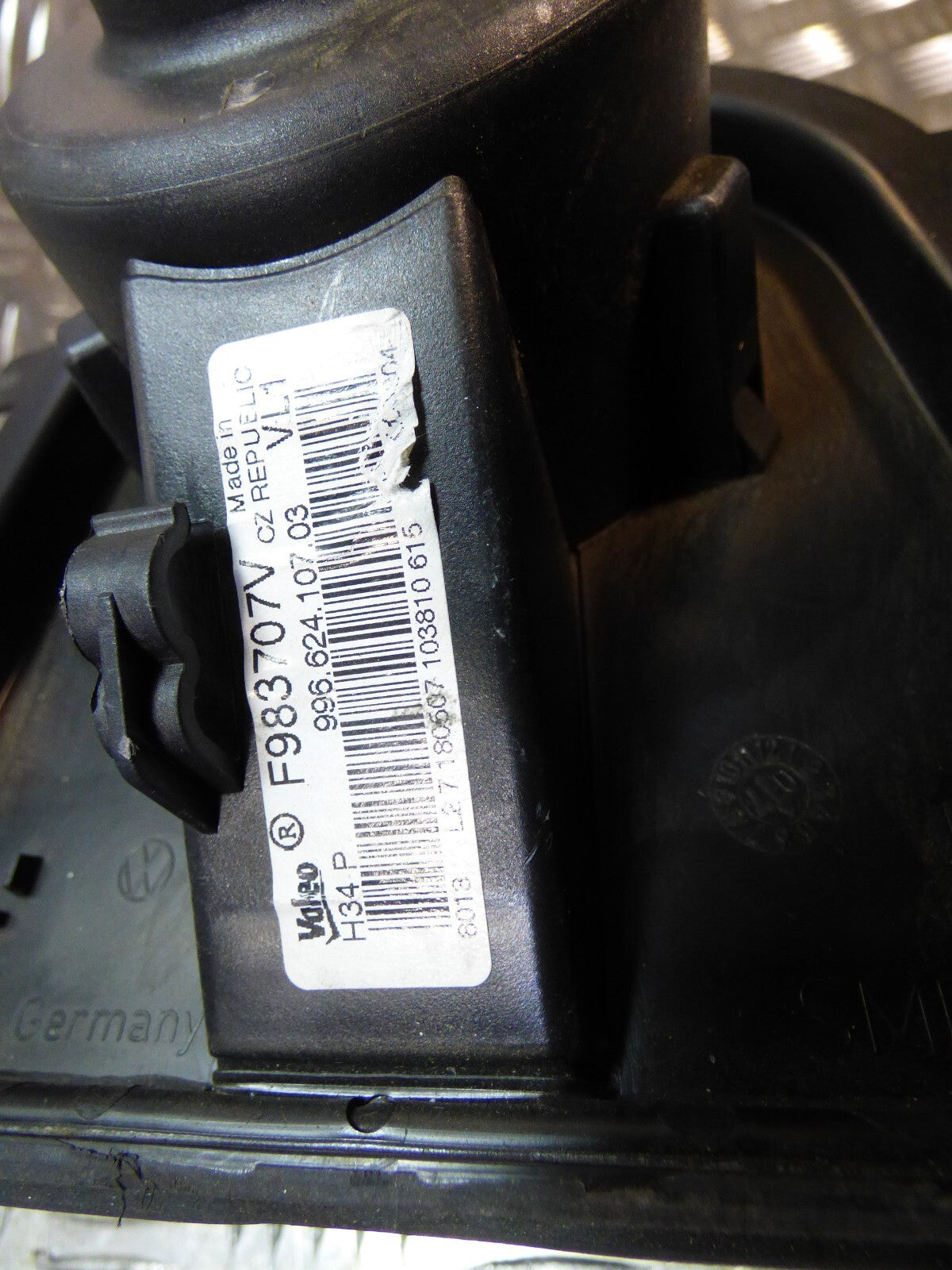 Porsche Boxster S 987 Gebläsemotor Heizgebläse ORIGINAL gebraucht - 99662410703 – Produktansicht 3