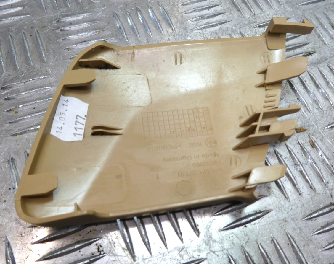 Porsche Panamera 970 Sitzverkleidung vorne links Luxorbeige ORIGINAL gebraucht - 97052132301 – Produktansicht 2