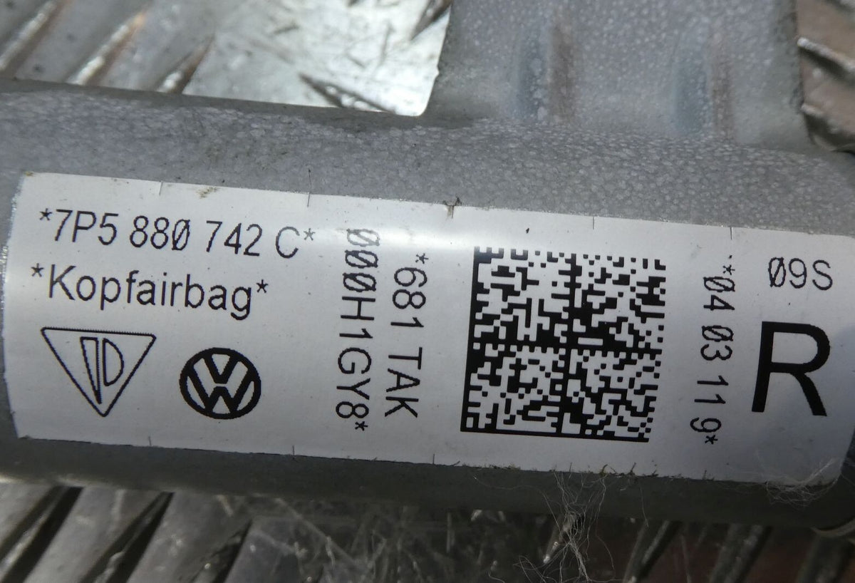 Porsche Cayenne 92A Dach Himmel Kopf mudul Rechts ORIGINAL gebraucht - 7P5880742C – Produktansicht 1