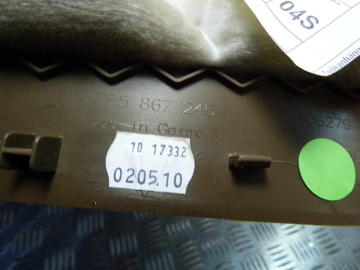 Porsche Cayenne 92A D-Säule hinten links Abdeckung 7P5867245 UMBRA ORIGINAL gebraucht - Verkleidung – Produktansicht 3