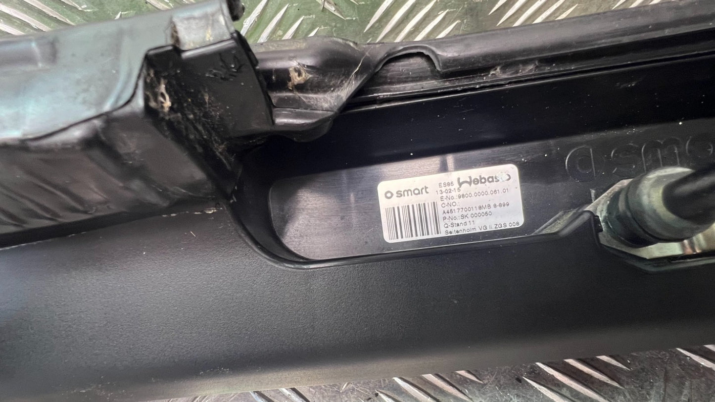 Smart ForTwo 451 Cabrio Dachholm Seitenholm rechts grün ORIGINAL gebraucht - A4517700018 – Produktansicht 9