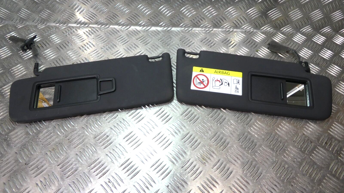 VW ID3 ID.3 1 paar Sonnenblende Links + Rechts schwarz ORIGINAL gebraucht - Volkswagen – Produktansicht 1