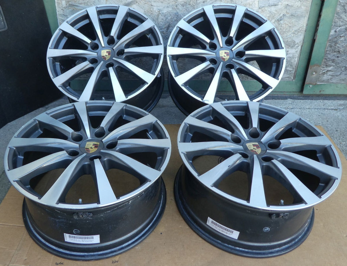 Orig Porsche 970 19 zoll Alufelgen satz SPEEDLINE mit RDK & Nabendeckel ORIGINAL gebraucht - Panamera – Produktansicht 2