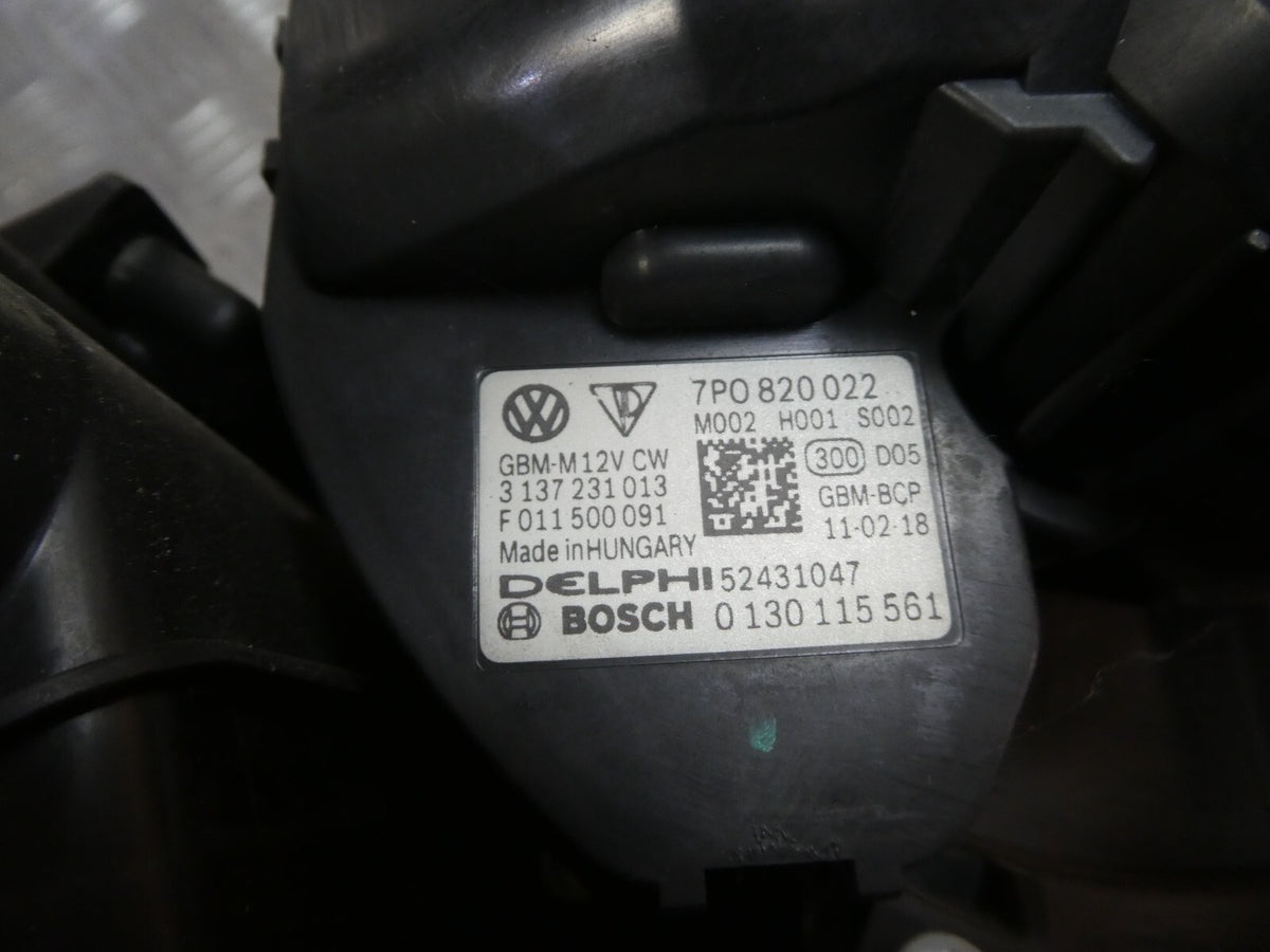 Porsche Cayenne 92A Gebläsekasten Klimakasten 7P0820003A ORIGINAL gebraucht - Heizungskasten – Produktansicht 6