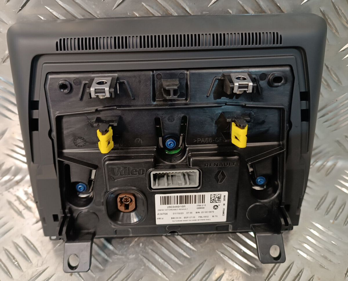 Renault Zoe 2022 Display Monitor Navigationssystem Radio ORIGINAL gebraucht - 280346916R – Produktansicht 2