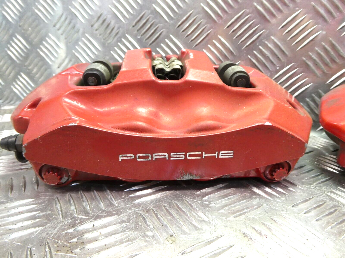 Porsche Cayenne 92A Hinten R + L BREMBO 7P0615424 + 7P0615424 ORIGINAL gebraucht - Bremssattel – Produktansicht 6