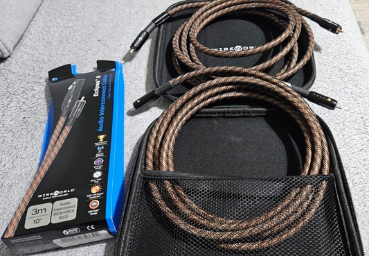 Eclipse 8 Audio RCA ORIGINAL gebraucht - RCA (ECI) Audio Interconnect kabel 3m 1 paar ORIGINAL gebraucht… – Produktansicht 1