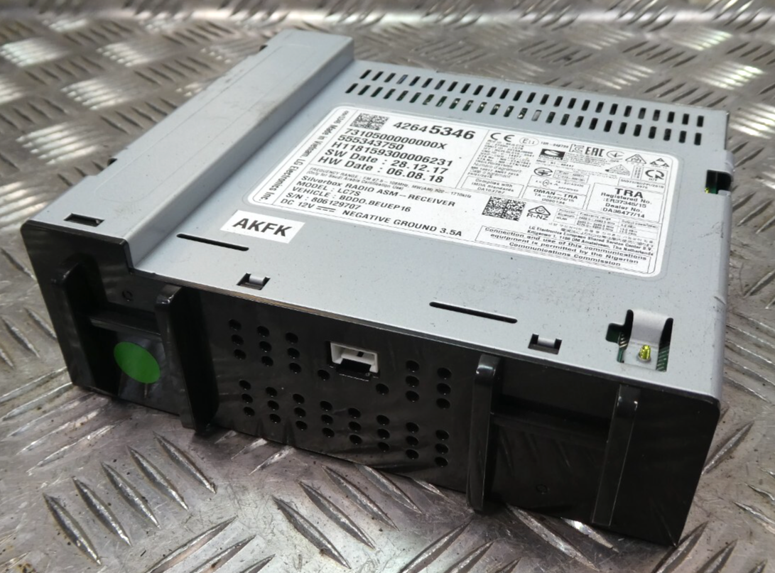 OPEL ASTRA K Autoradio Radio Silverbox LC7S GM ORIGINAL gebraucht - 42645346 – Produktansicht 2