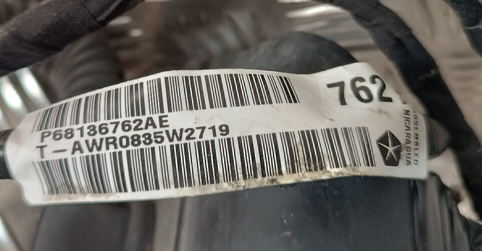 Jeep Grand Cherokee WK2 Tür Kabelbaum Vorne Links ORIGINAL gebraucht - P68136762AE – Produktansicht 3