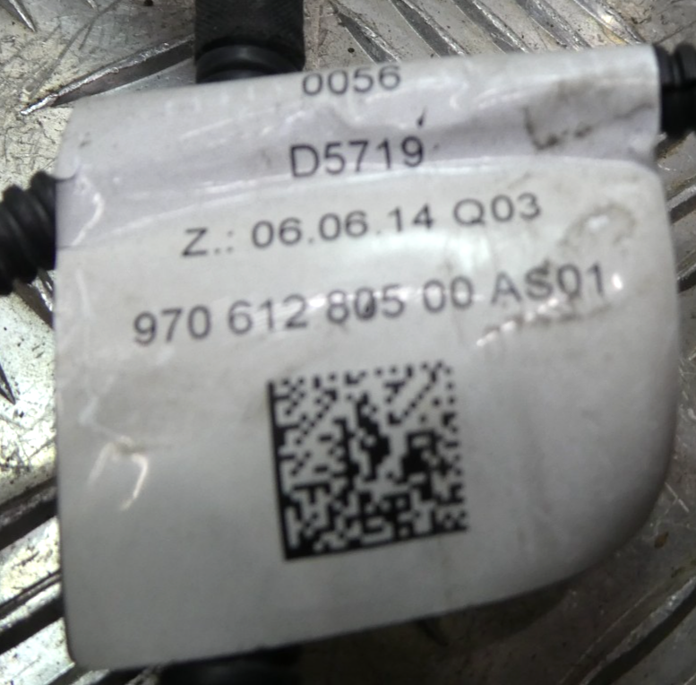 Porsche Panamera 970 Kabelbaum Parksensoren PDC Stoßstange hinten ORIGINAL gebraucht - 97061280500 – Produktansicht 2