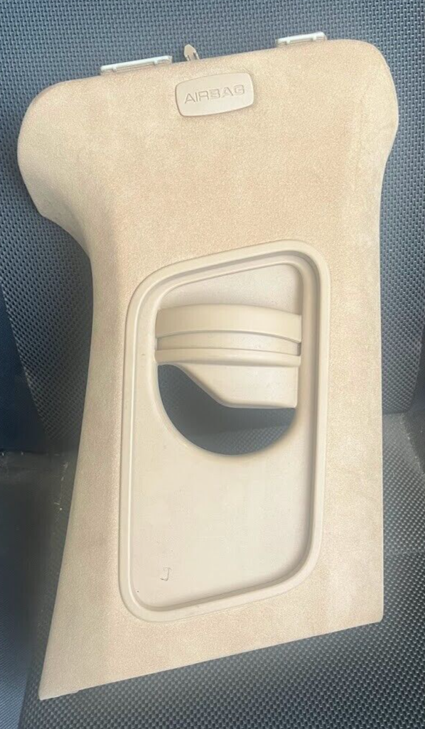 Porsche PANAMERA 970 Alcantara Verkleidung B-Säule beige vorne rechts ORIGINAL gebraucht - 970555194 – Produktansicht 1