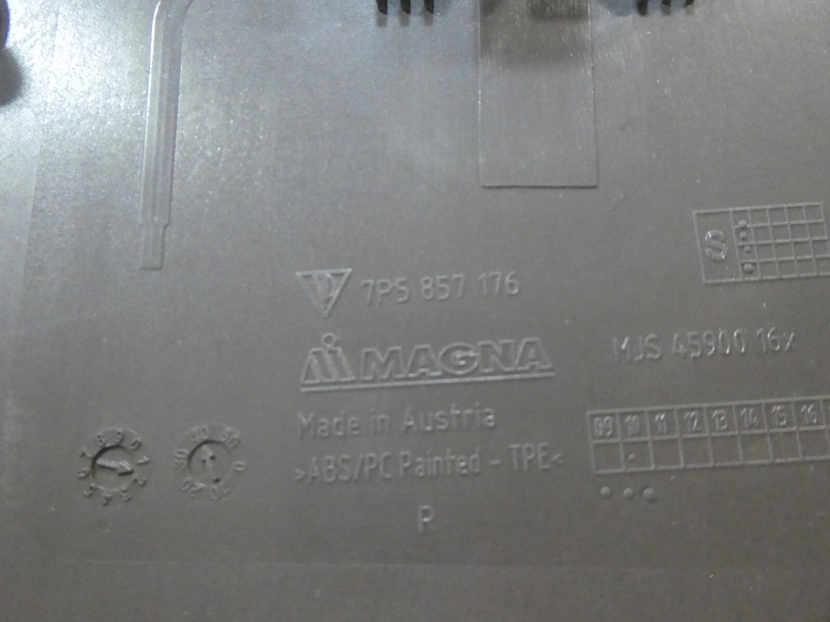 Porsche Cayenne 92A Armaturenbrett rechts Abdeckung 7P5857176 ORIGINAL gebraucht - Verkleidung – Produktansicht 3