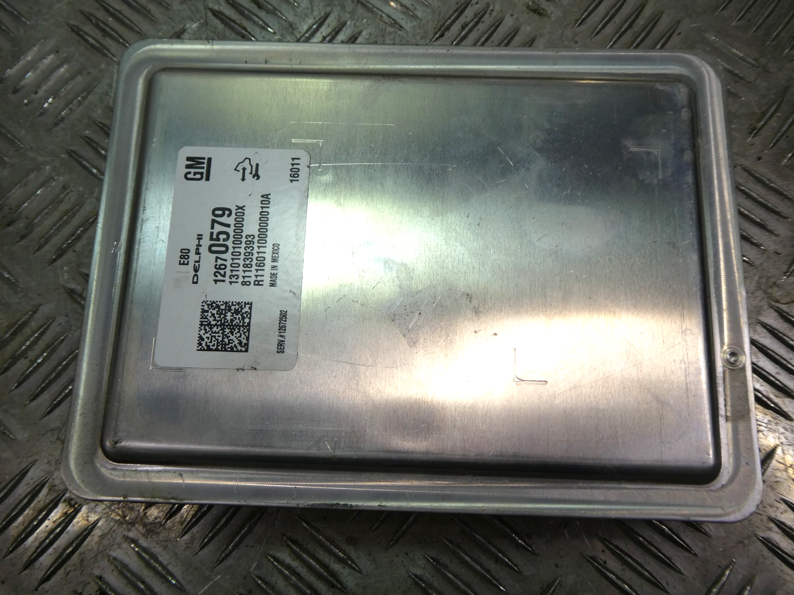 OPEL ASTRA K 1.0 TURBO 12V Motorsteuergerät Modul ECU DELPHI GM ORIGINAL gebraucht - 12670579 – Produktansicht 3