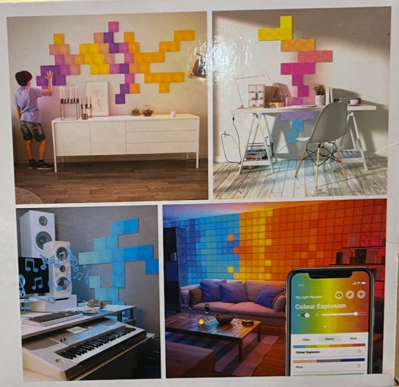 Canvas 29-teiliges Set quadratische LED-Lichtpaneele ORIGINAL gebraucht - Nanoleaf – Produktansicht 17