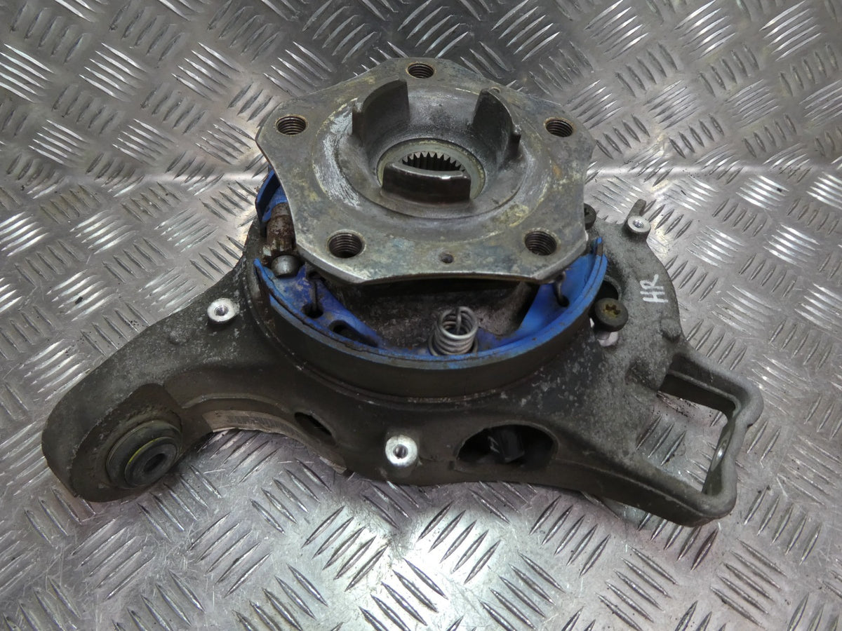 Porsche PANAMERA 970 Achsschenkel Radnabe + parkbremse hinten rechts ORIGINAL gebraucht - 97033161202 – Produktansicht 1