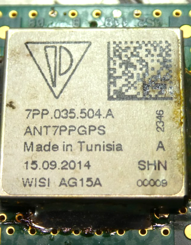 Porsche 970 GPS Antenne 7PP035504A ORIGINAL gebraucht - Panamera – Produktansicht 3