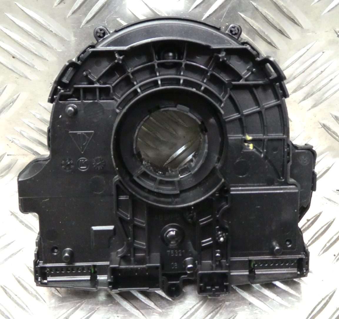 Porsche 3.0 E-Hybrid Lenkwinkelsensor Schleifring Wickelfeder SRS Ring ORIGINAL gebraucht - Panamera – Produktansicht 2