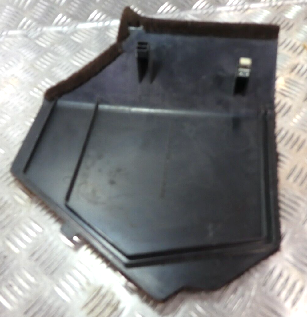 Mercedes C126 W126 Coupe SEC Verkleidung Fussraum rechts Braun ORIGINAL gebraucht - 1266880806 – Produktansicht 2