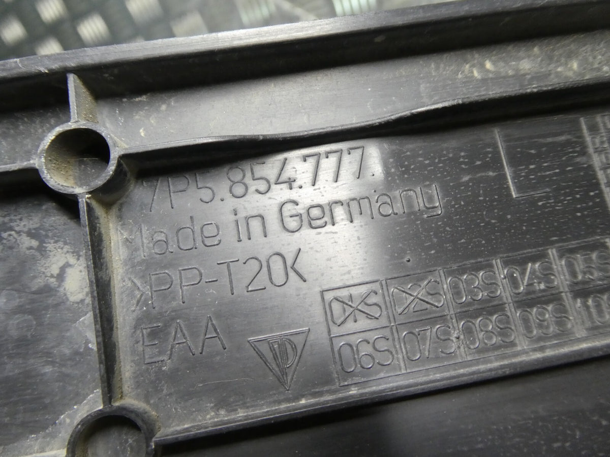 Porsche Cayenne 92A Kunststoff Kotflügel Vorne Links 7P5854777 ORIGINAL gebraucht - Abdeckung – Produktansicht 3