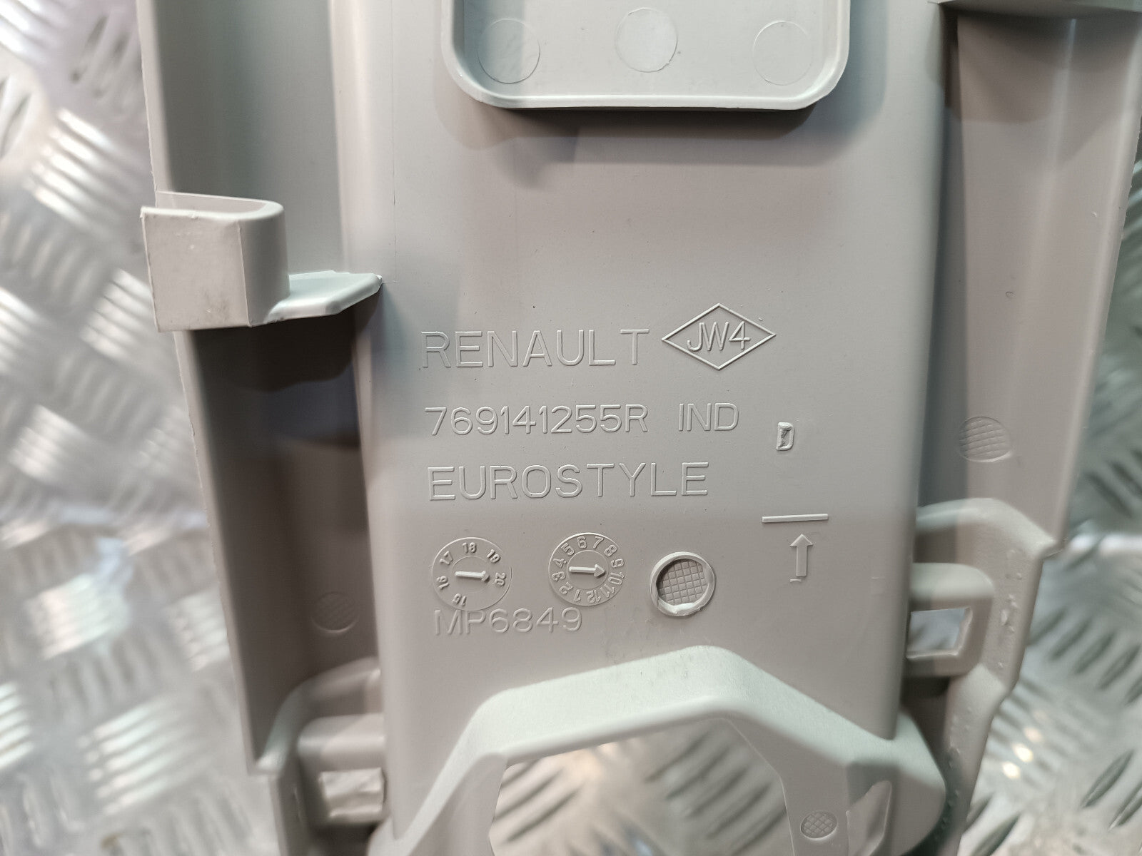 Renault Zoe 2022 B-Saeulen Verkleidung oben Rechts Seite ORIGINAL gebraucht - 769141255R – Produktansicht 3