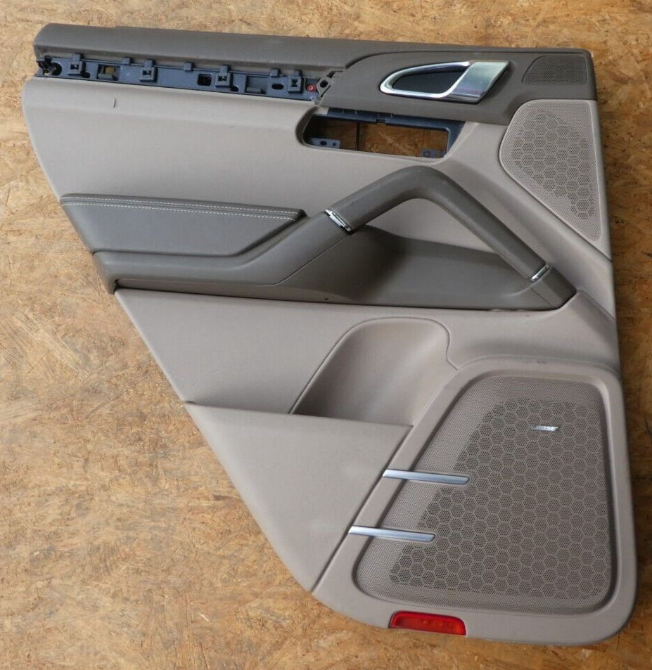 Porsche Cayenne 92A Türverkleidung Hinten Links + Rolo Umbra Tartufo ORIGINAL gebraucht - 7P5867211 – Produktansicht 1