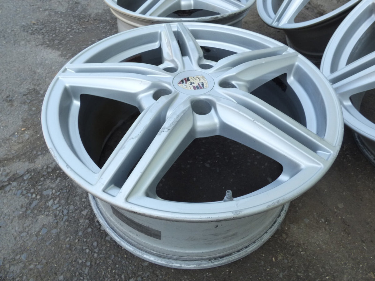 Porsche Cayenne II 92A 2012 Alufelgen Satz Felgen 19" Zoll 7P5601025E gebraucht - Original – Produktansicht 9