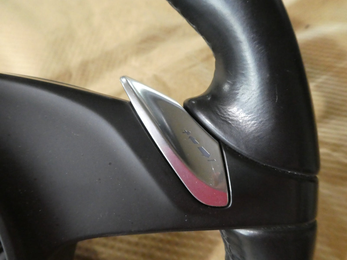 Porsche Panamer 970 Lenkrad Schwarz Leder 7PP419091AB A34 ORIGINAL gebraucht - Lederlenkrad – Produktansicht 6