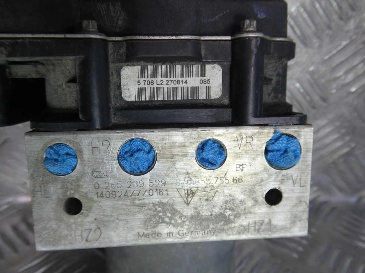 Porsche Panamera 3.0 E-Hybrid ABS-Steuergerät Hydraulikblock ORIGINAL gebraucht - 97035575566 – Produktansicht 6