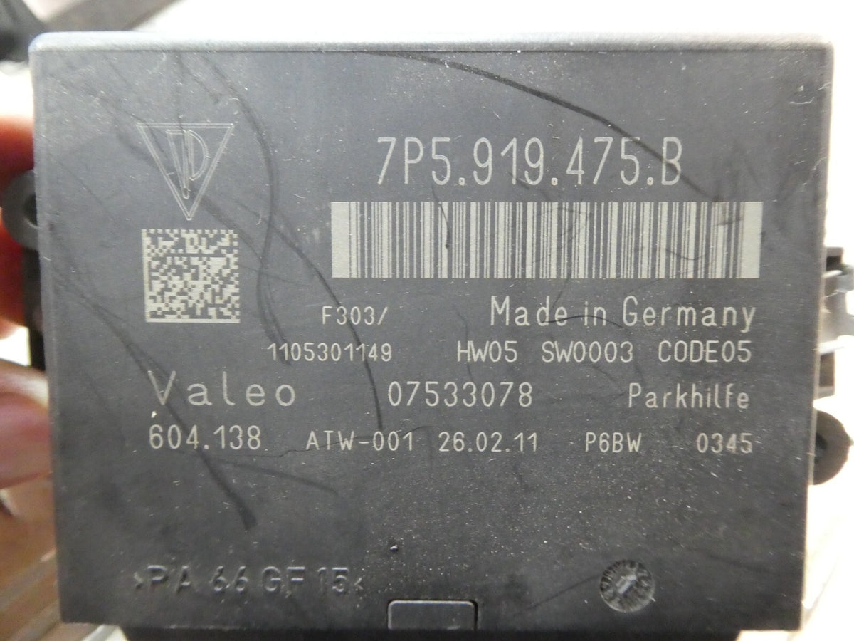 Porsche Cayenne 958 92A PDC Steuergerät Modul 7P5919475B ORIGINAL gebraucht - Einparkhilfe – Produktansicht 3