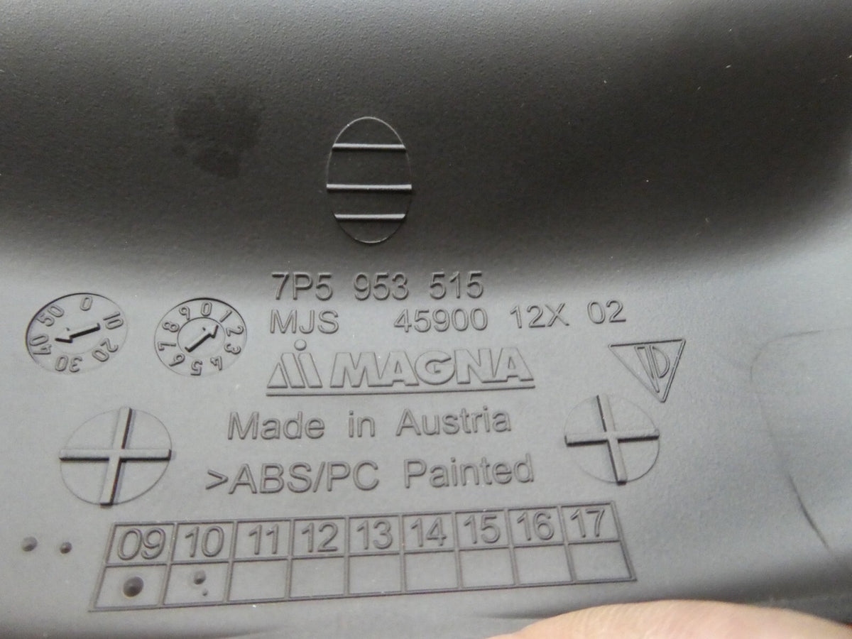 Porsche Cayenne 92A Lenksäulenverkleidung Lenksäule 7P5953515 ORIGINAL gebraucht - Verkleidung – Produktansicht 4