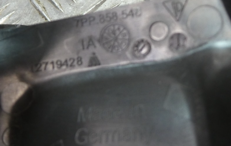 Porsche Macan 95B Rückspiegel Verkleidung Deckel 7PP858547 ORIGINAL gebraucht - Abdeckung – Produktansicht 5