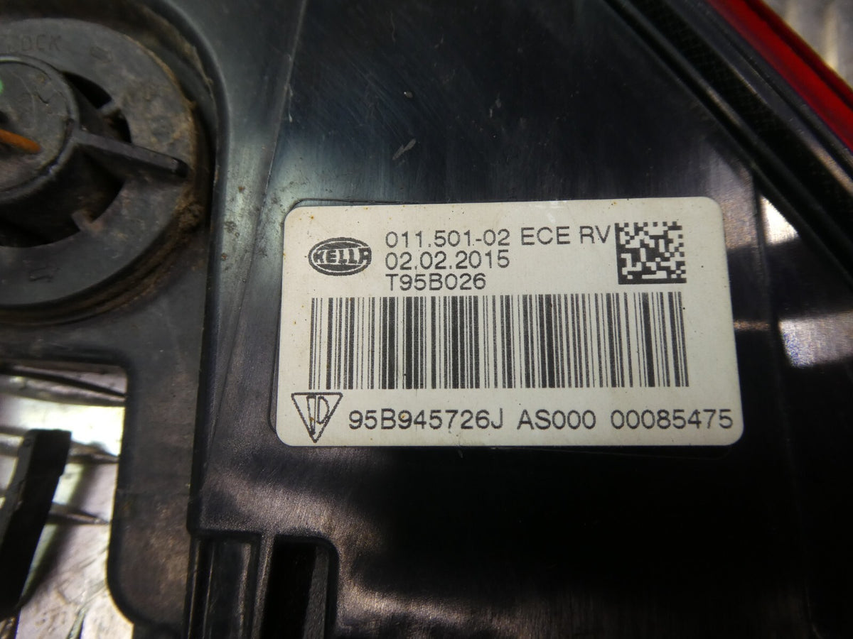 Porsche Macan 95B Rücklicht Stoßfängerleuchte Hinten Rechts 95B945726J gebraucht - Original – Produktansicht 4