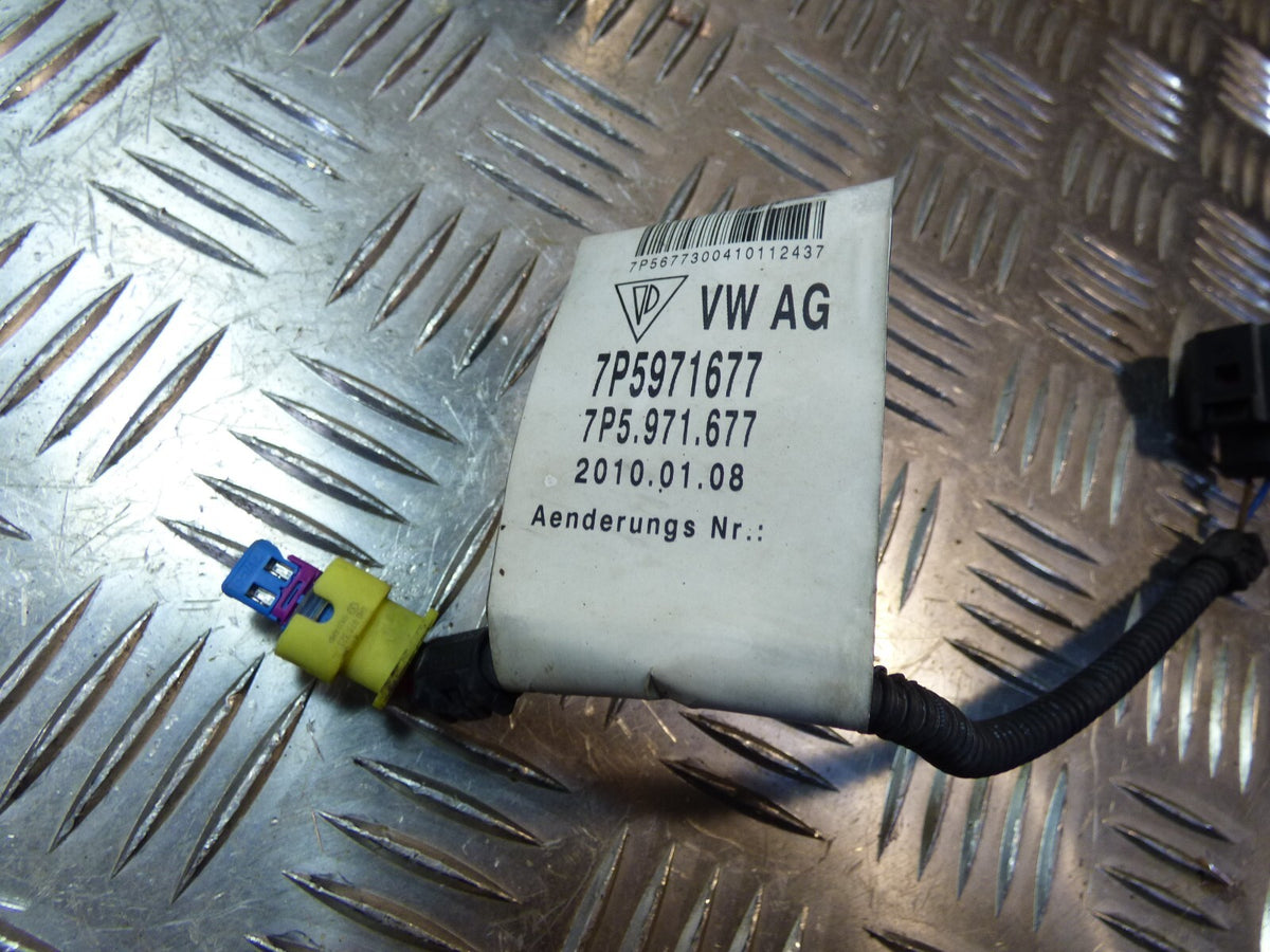 Porsche Cayenne 92A Kabel Crash für die Bereitstellung 7P5971677 ORIGINAL gebraucht - Aufprallsensor – Produktansicht 2