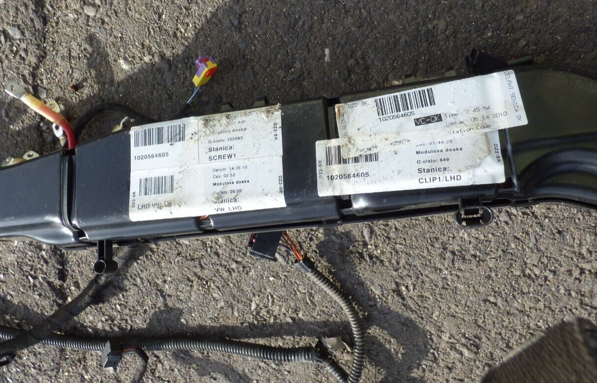 Porsche Cayenne II 92A S 3.0 Hybrid 2012 Main wiring harness ORIGINAL gebraucht - Hauptkabelbaum – Produktansicht 4