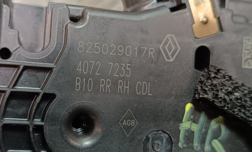 Renault Zoe 2022 Original Hinten Rechts Türschloss 40727235 gebraucht - 825029017R – Produktansicht 3