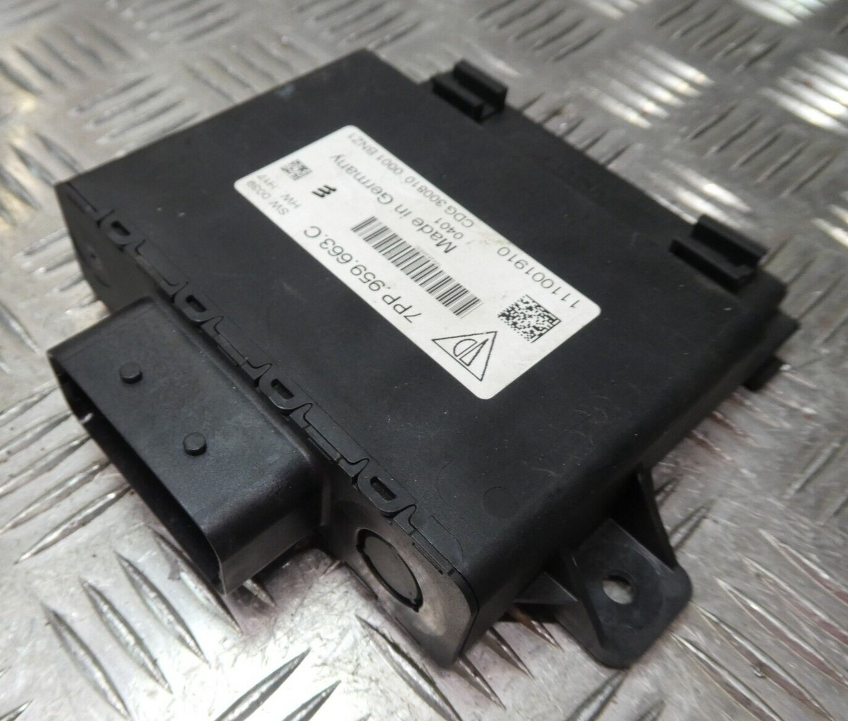 Porsche Panamer 970 Steuergerät Start Stop Spannungsstabilisator ORIGINAL gebraucht - 7PP959663C – Produktansicht 1