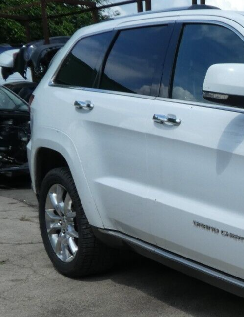 Jeep Grand WK2 Tür Hinten Rechts ohne Anbauteile Weiß _ Bj.2015 ORIGINAL gebraucht - Cherokee – Produktansicht 2