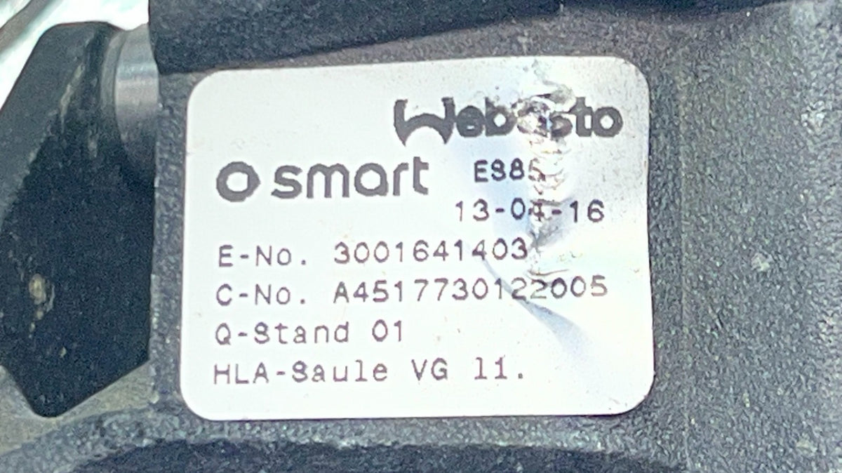 Smart ForTwo 451 Cabrio Verdeck Verschluss A Säule vorne links ORIGINAL gebraucht - A4517730122 – Produktansicht 5