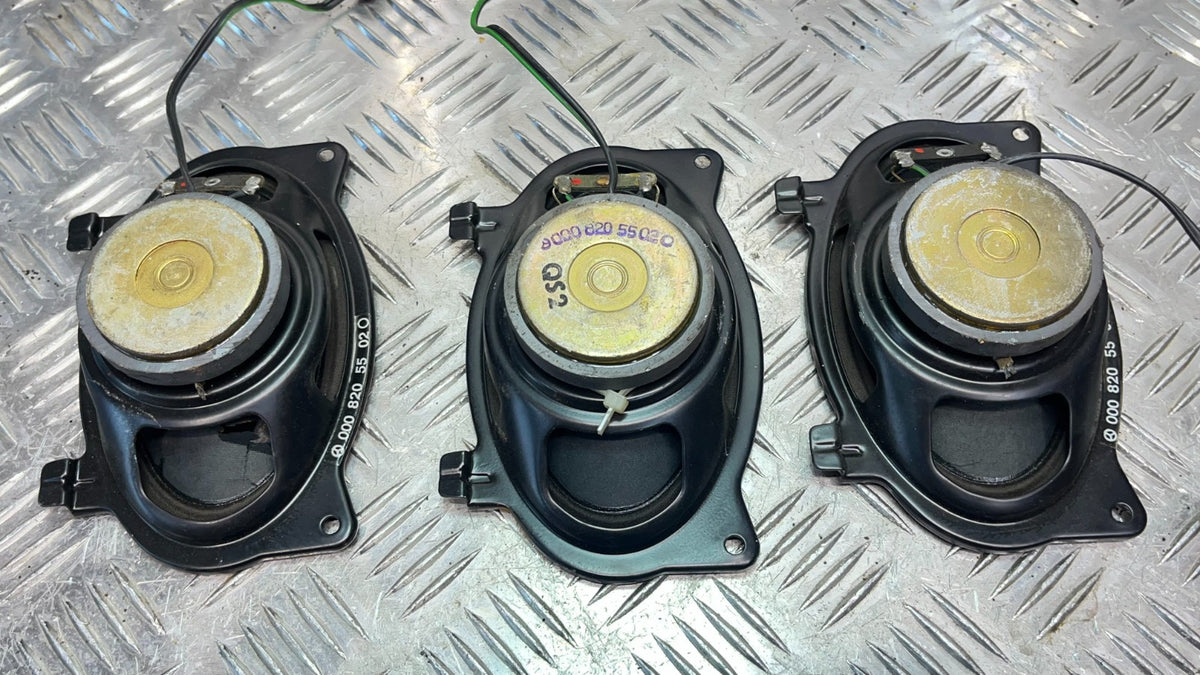 Mercedes-Benz C126 W126 Lautsprecher vorne 3 stück gerissene Membran ORIGINAL gebraucht - 0008205502 – Produktansicht 4