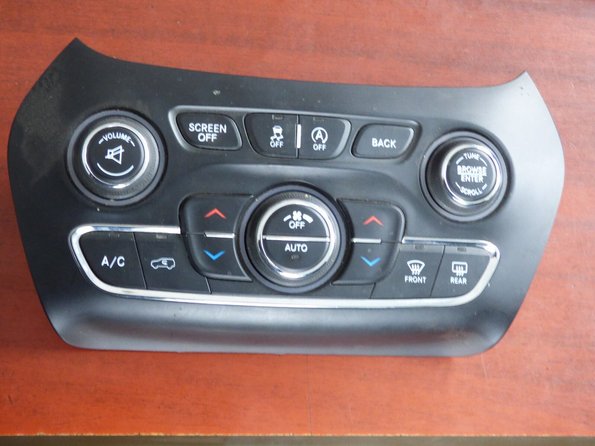 Jeep Cherokee KL 2.0 CRD Klimabedienteil Klima Bedienteil Climatronic ORIGINAL gebraucht - 68249515AA – Produktansicht 2