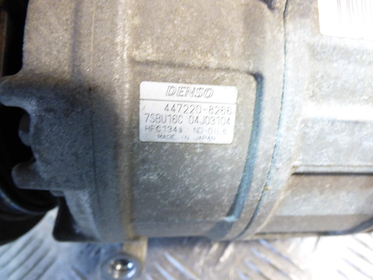 Porsche Boxster Cayman 987 997 911 Klimakompressor DENSO /447220-8266 ORIGINAL gebraucht - 4472208266 – Produktansicht 6