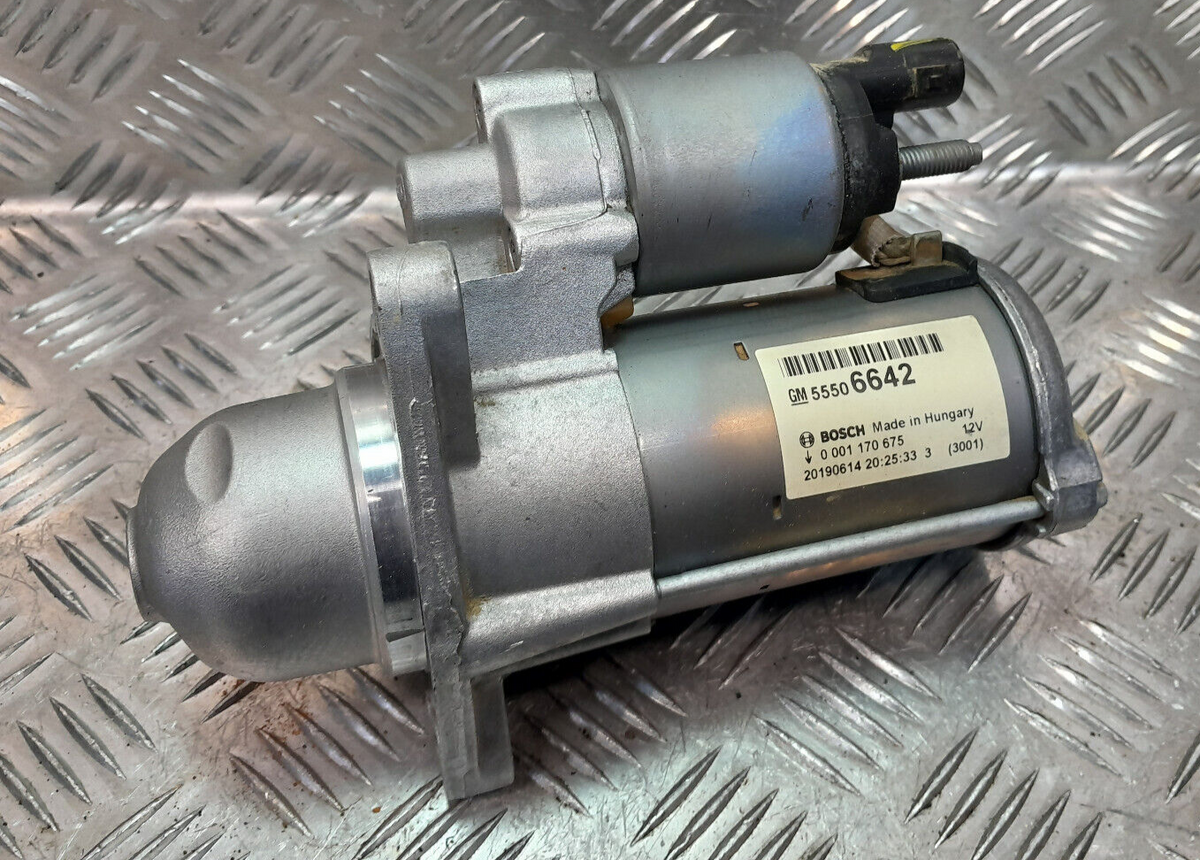 OPEL ASTRA K 1.4 Turbo Original Anlasser Starter 0001170675 gebraucht - 55506642 – Produktansicht 2