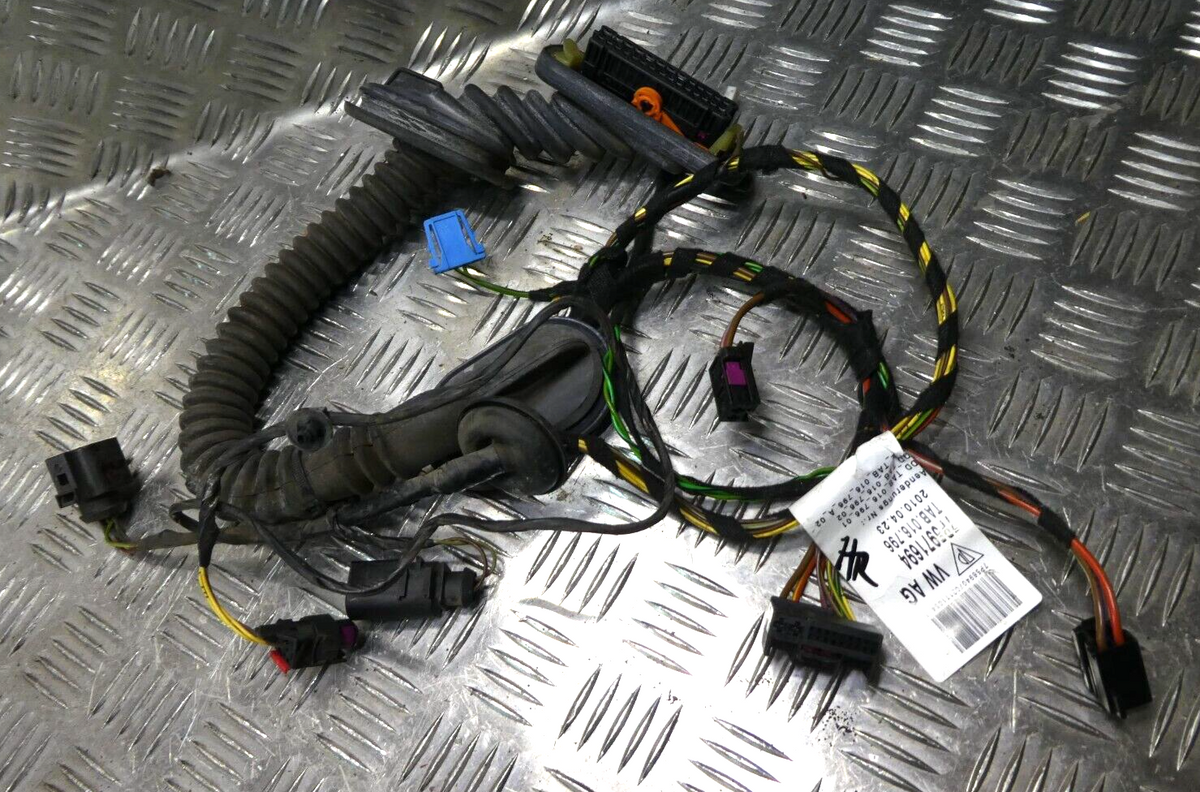 Porsche Cayenne 92A Türkabelbaum Tür Hinten Rechts 7P5971694 ORIGINAL gebraucht - Leitungssatz – Produktansicht 1