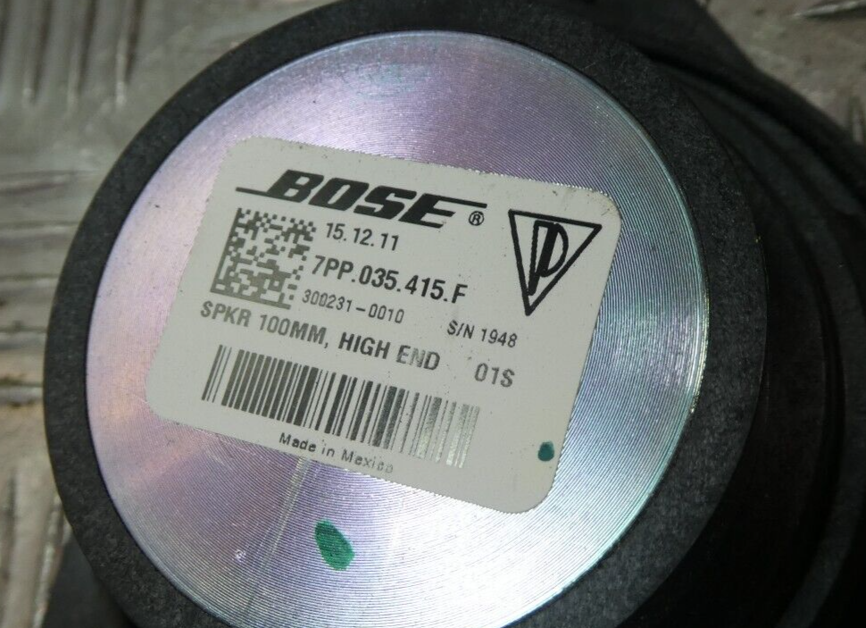 Porsche Cayenne S 92A Mittelton Tür Original BOSE 7PP035415F gebraucht - Lautsprecher – Produktansicht 3