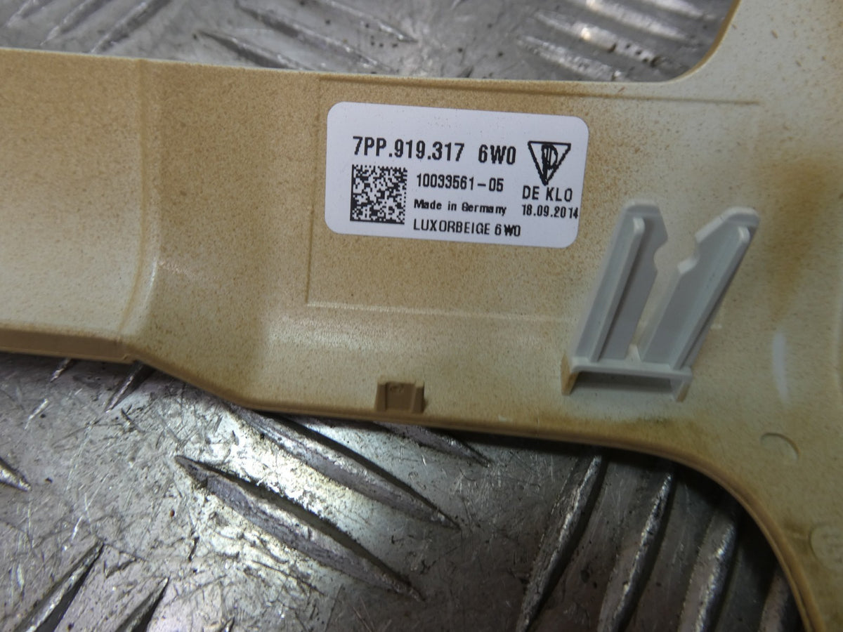 Porsche 970 Abdeckung für Innenleuchte Schalter Beige 7PP919317 6W0 ORIGINAL gebraucht - - Panamera – Produktansicht 4