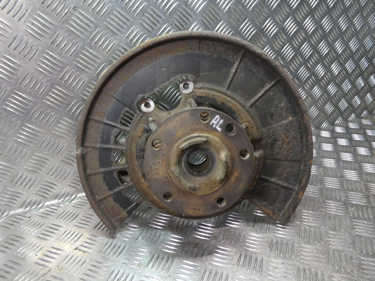 Porsche Cayenne 92A hinten links 7P0609403D 7P0505435A ORIGINAL gebraucht - Achsschenkel – Produktansicht 1