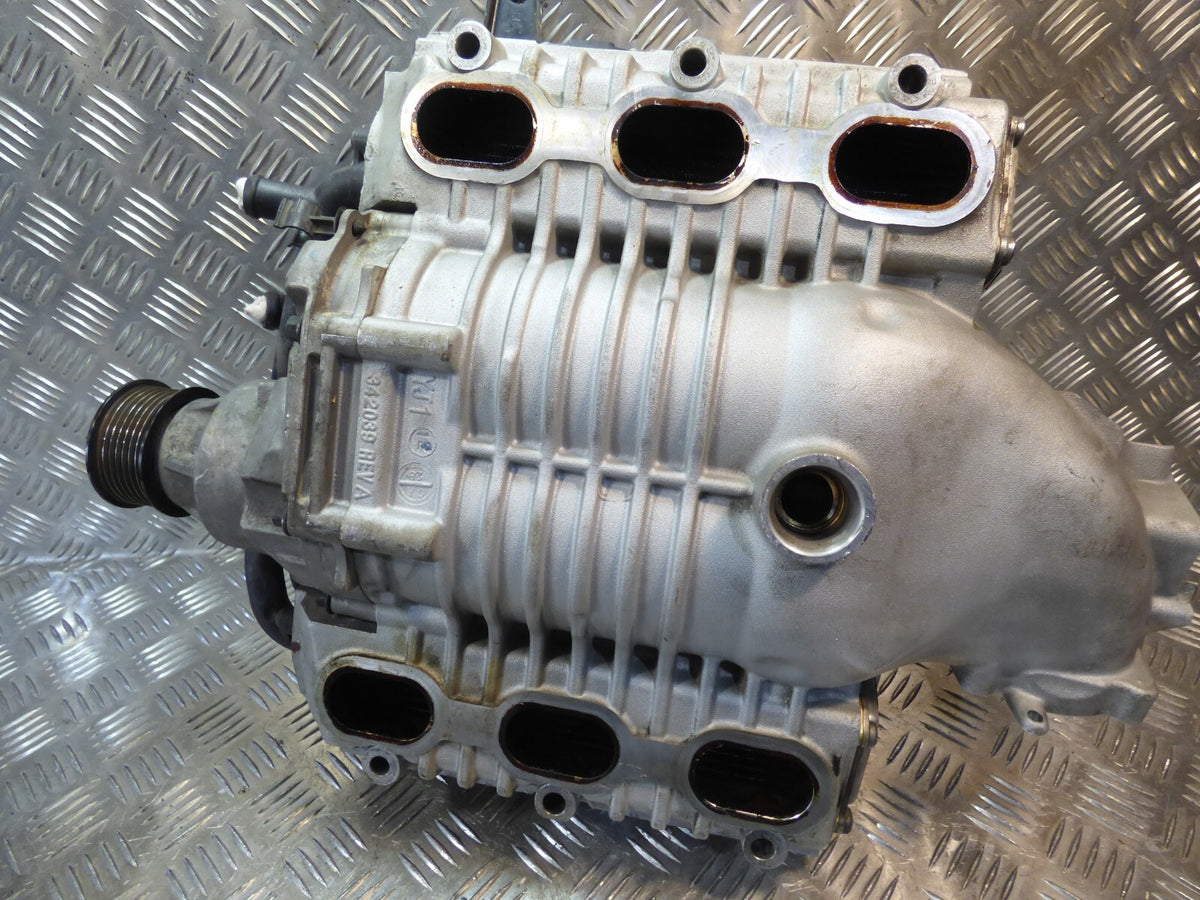 Porsche Cayenne 92A Hybrid Turbolader 06E145601G mit Ladeluftkühler ORIGINAL gebraucht - Kompressor – Produktansicht 5
