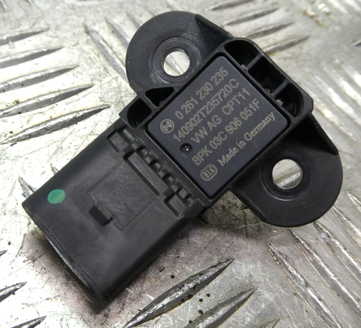 Porsche Panamera 3.0 E-Hybrid MAP Sensor 03C906051F ORIGINAL gebraucht - 0261230235 – Produktansicht 1