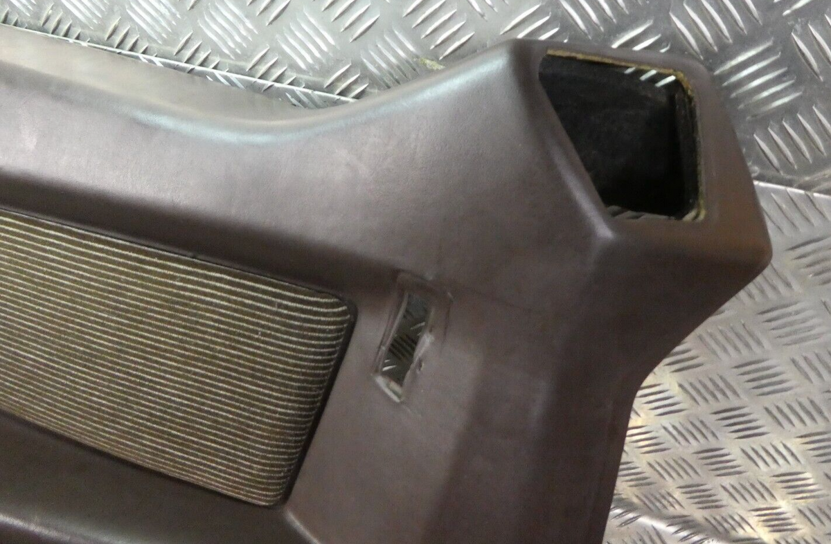 C126 W126 Coupe SEC Coupé Seitenverkleidung hinten Links innen braun ORIGINAL gebraucht - Mercedes – Produktansicht 4