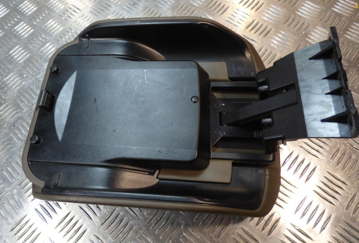 Porsche Cayenne 92A Mittelkonsole Blende Deckel Leder 7P5863206 ORIGINAL gebraucht - Armlehne – Produktansicht 5
